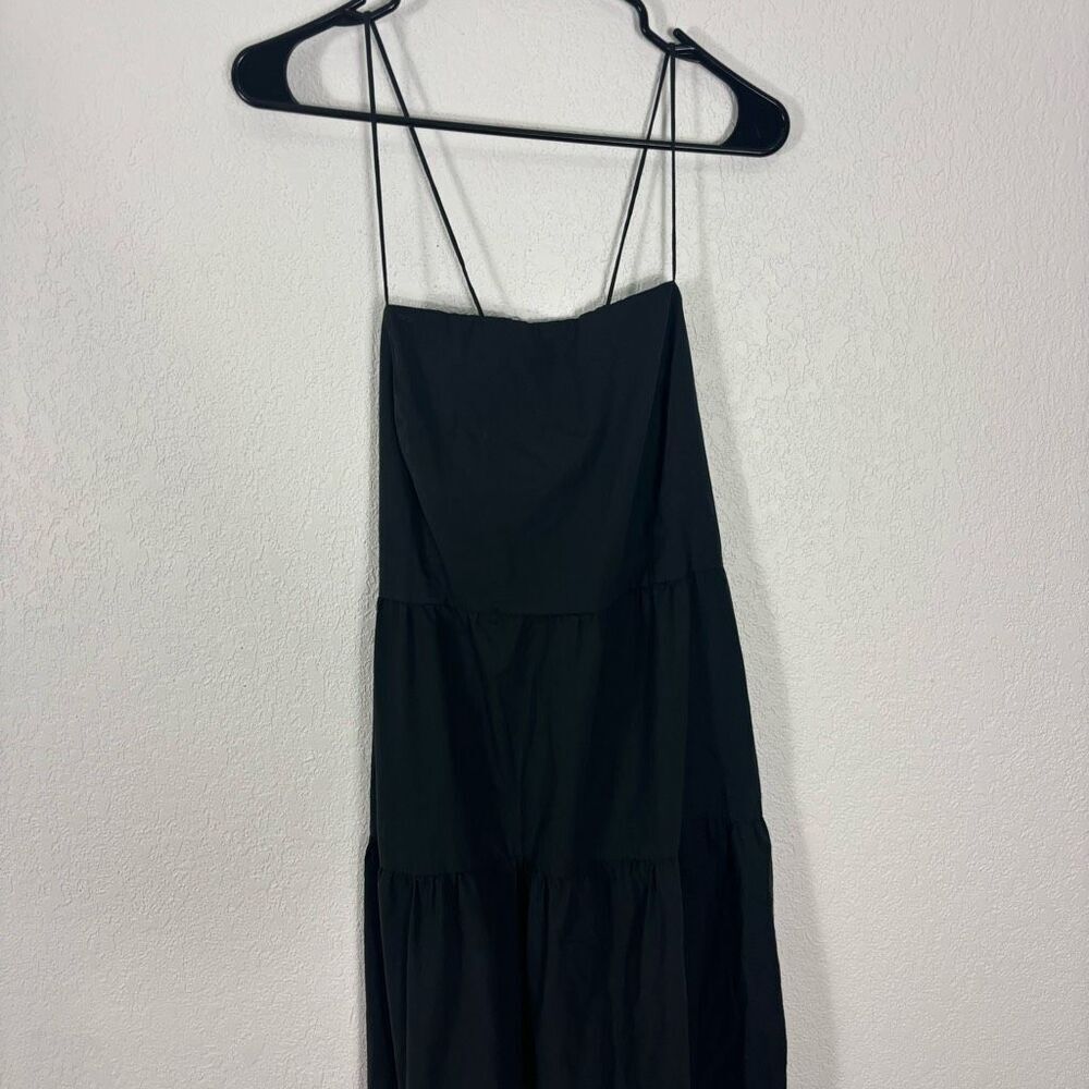 Rails Black Leni Open Back With Tie Midi Dress Co… - image 3